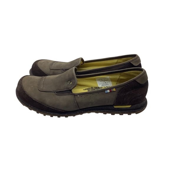 The North Face Loafer Slip On Comfort Walking Shoes Tan Suede Women Size 8 - Picture 1 of 7